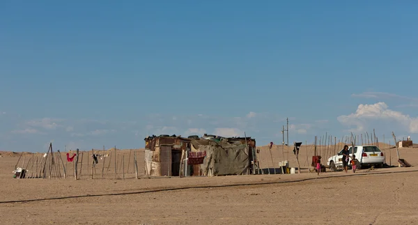 Dům v poušti, Namibie — Stock fotografie