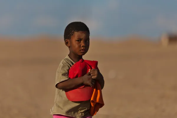 Afrikanisches Kind, Porträt, Namibia Stockbild