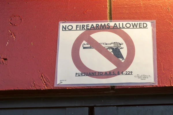 No guns sign — Stock Photo, Image