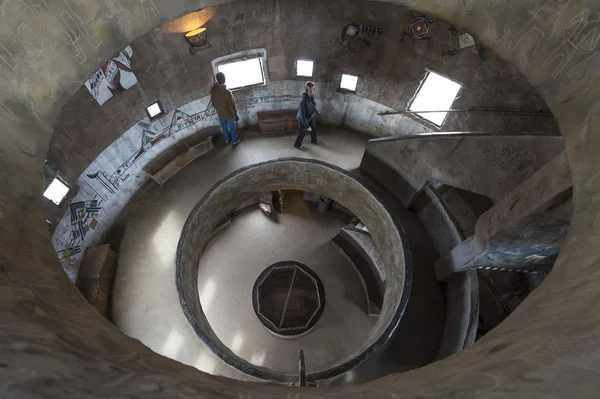 Visitantes dentro del Gran Cañón Watchtower —  Fotos de Stock