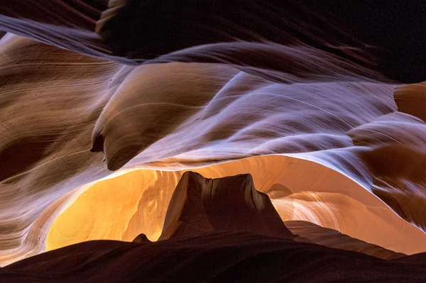 Textura de uma parede de caverna no Grand Canyon — Fotografia de Stock