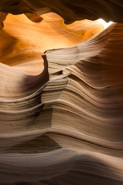 Textura de las paredes de una cueva en el Gran Cañón — Foto de Stock