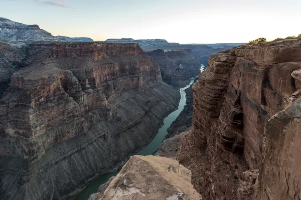 Colorado river en grand canyon op toroweap — Stockfoto