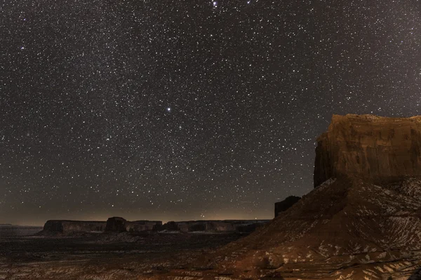 harika gece göklerin üzerinde anıt valle, utah, ABD