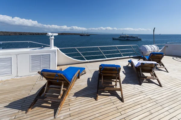 cruise gemi güvertesinde