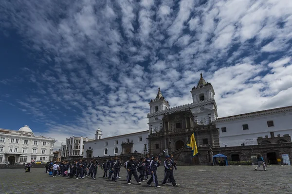 Plaza de la independencia, Ekwador — Zdjęcie stockowe