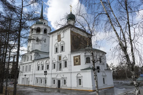 Собор Спасителя Іркутськ, Росія — стокове фото