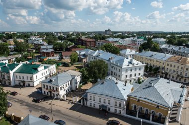 panoramik kostroma Town, Rusya Federasyonu