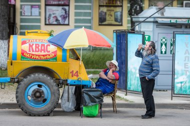 kentsel sahne sokak hayatı kostroma Town, Rusya Federasyonu