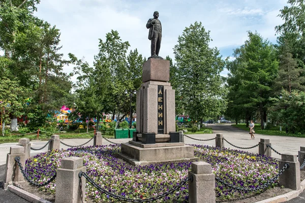 Vologda - O monumento de Lenine — Fotografia de Stock