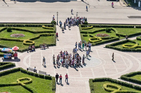 Vista panoramica sulla città di Kostroma, Russia — Foto Stock