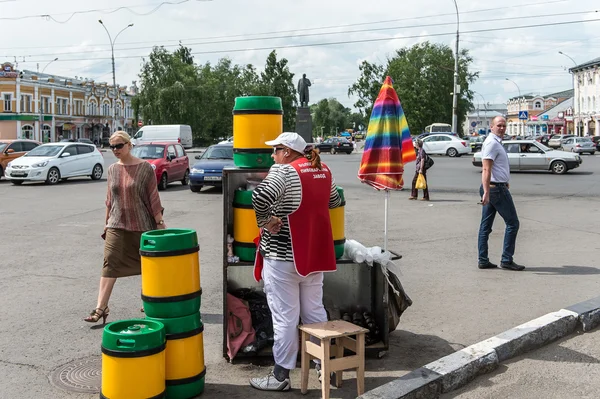Ulica Vologda, Federacja Rosyjska Zdjęcia Stockowe bez tantiem