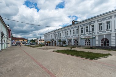 Rusya sokaklarında şehrin rostov