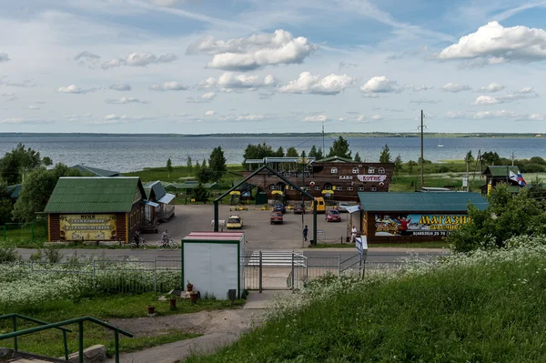 На озере Ищеево, Россия — стоковое фото