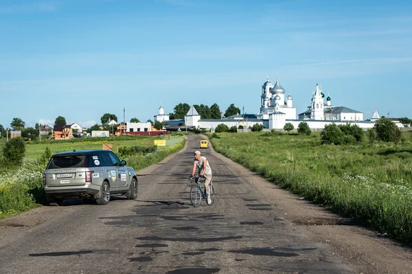 Panoramiczny widok na starożytne miasto Aleksandrowicz, Federacja Rosyjska — Zdjęcie stockowe