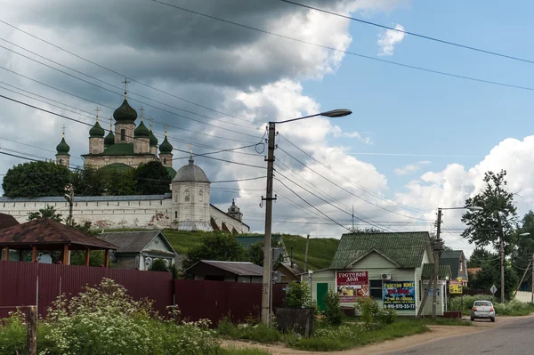 Cathedral of the Dormition of the Theotokos in Goritsky Monastery,Pereslavl -Zalessky, Russia — Stock Photo, Image