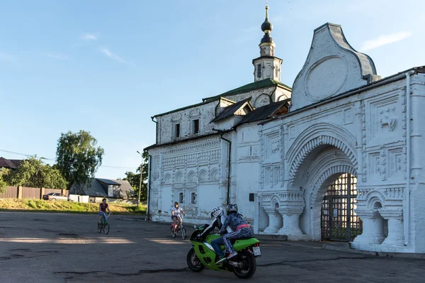 Goritsky monastery 东正大、 佩 zalessky、 俄罗斯 图库图片