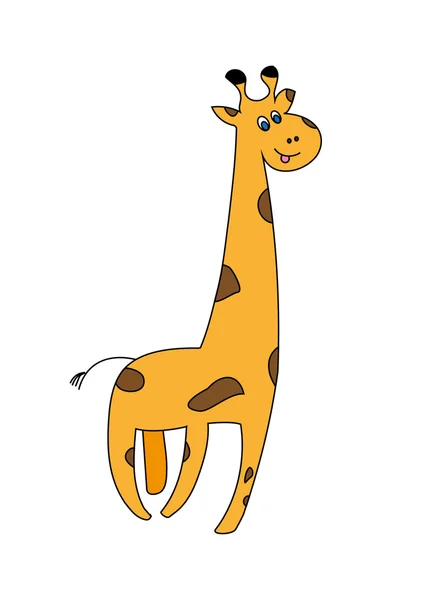 The vector illustration of giraffe — Stock Vector