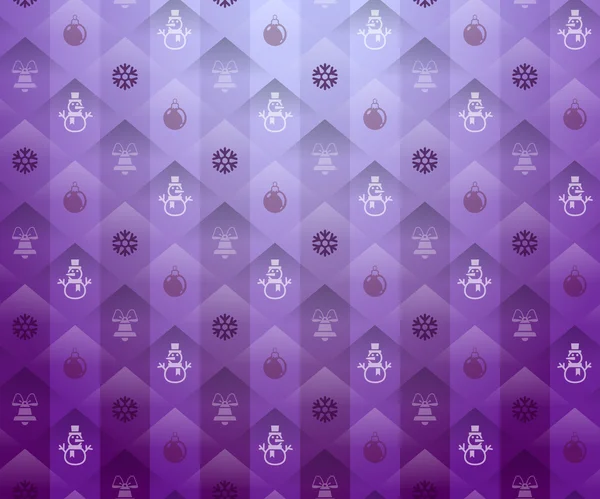 Christmas purple background — Stock Vector