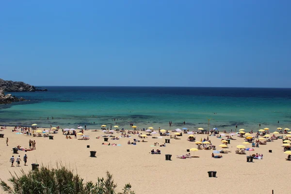 Maltesischer Strand — Stockfoto
