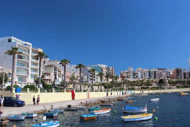 Maltese coast clipart
