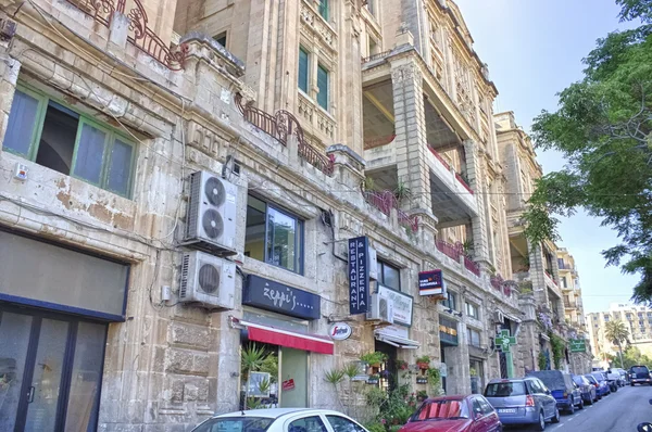 Malta eski sokaklar. Sliema