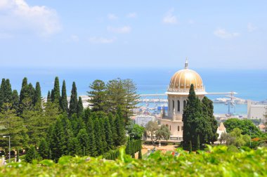 Haifa, İsrail Bahai bahçeleri