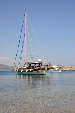 Denizde sakin stand