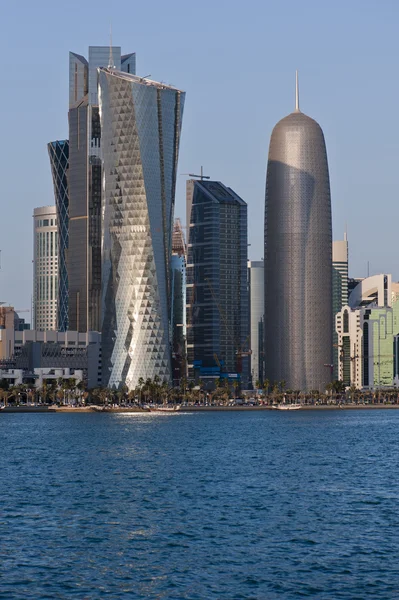 Doha yeni binalar — Stok fotoğraf