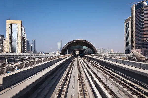 Metro de Dubai — Fotografia de Stock