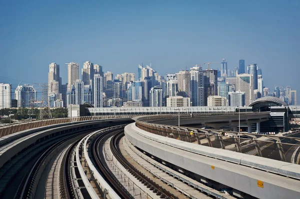 Dubaji metró — Stock Fotó