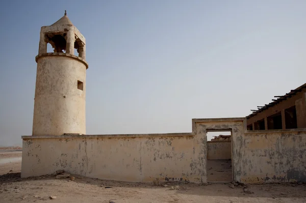 A mesquita mais antiga em Doha, Qatar — Fotografia de Stock