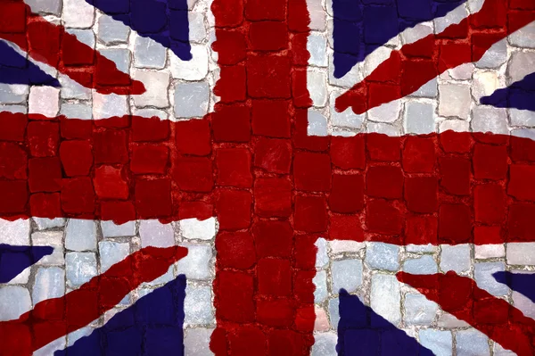 Inghilterra bandiera dipinta — Foto Stock