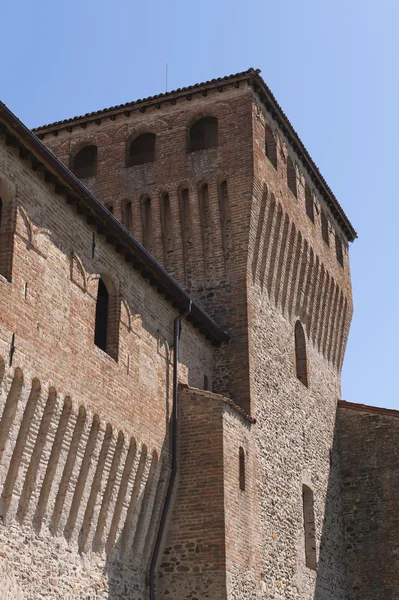 Torrechiara hrad parma Itálie — Stock fotografie