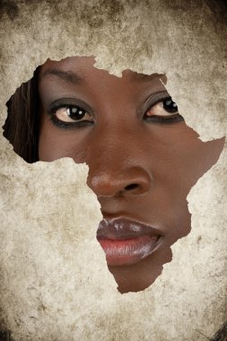 Afrikalı kadın göster