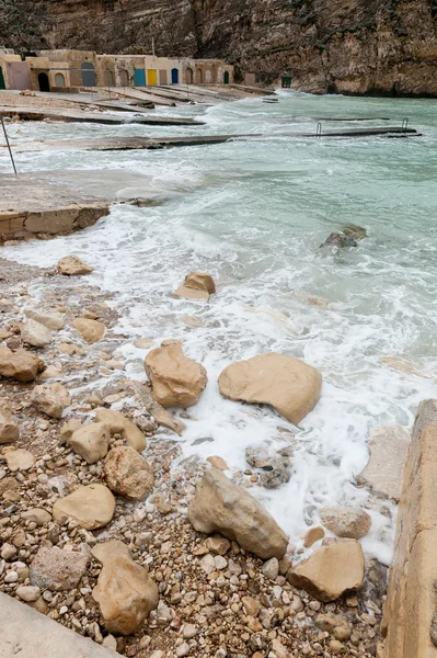 Moře v ostrově gozo, malta — Stock fotografie