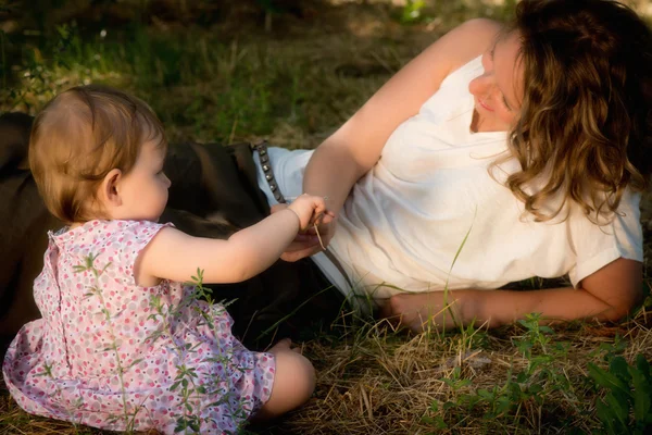 Moeder en dochter — Stockfoto