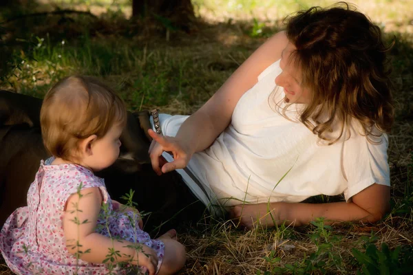 Moeder en dochter — Stockfoto