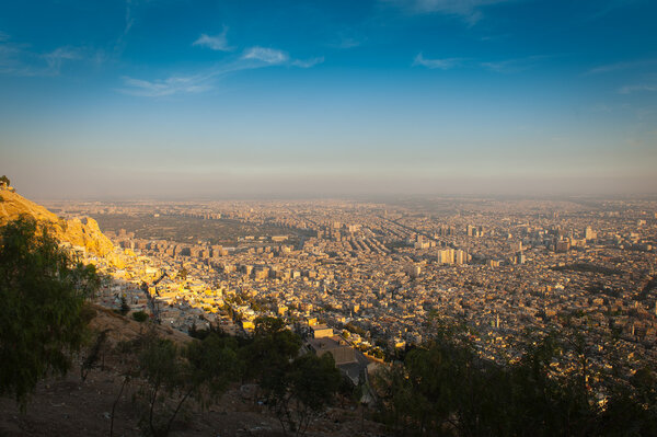 Вид на Дамаск
