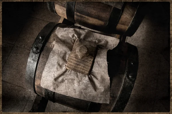 Modena balsamik sirke, vintage tarzı.