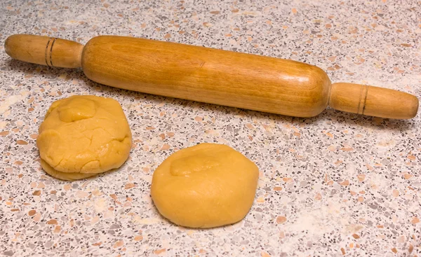 Pieces of dough — Stock Photo, Image