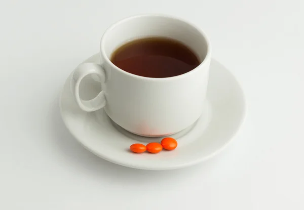 Pillola del tè — Foto Stock
