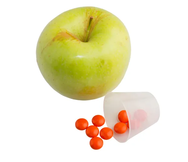 Apple piller — Stockfoto