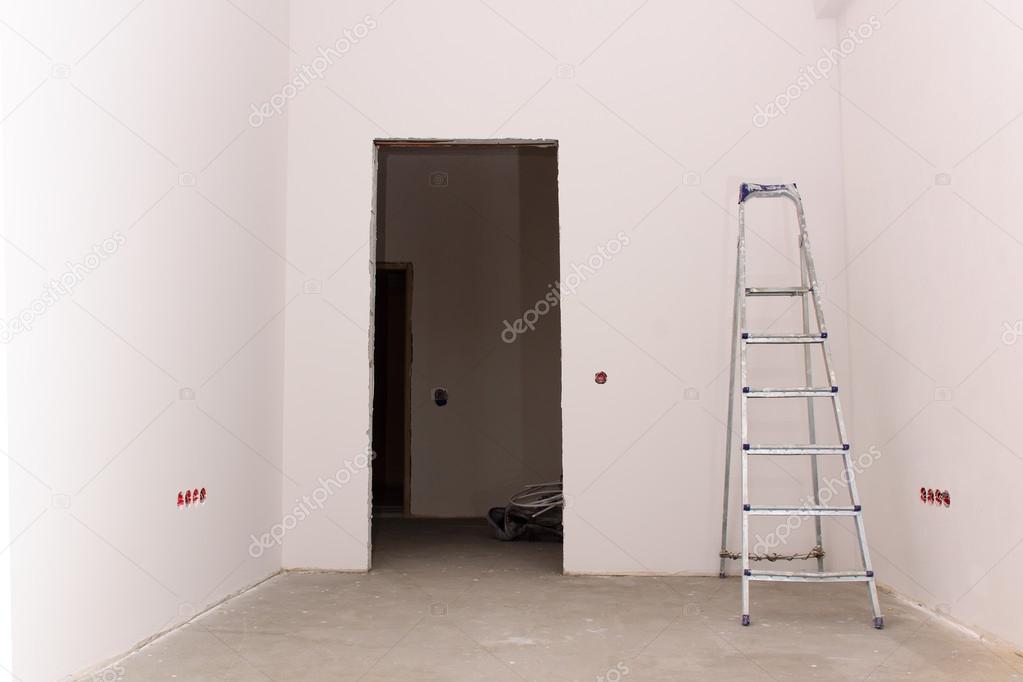 ladder in repair room