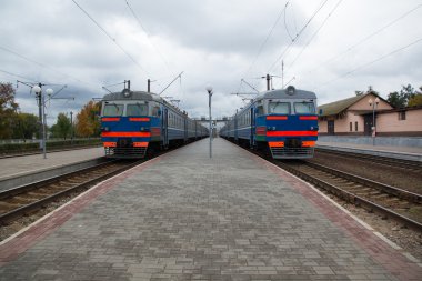 Tren istasyonu.
