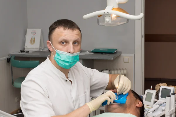 Médecin et patient — Photo