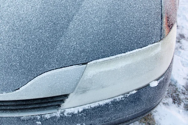Congelado carro — Fotografia de Stock