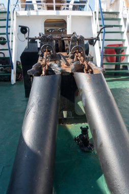 Bir deniz gemisinin iç ve mekanizmaları