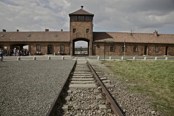 Bild aus Auschwitz — Stockfoto