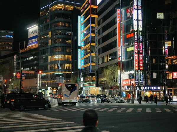 Tokyo Japan 2019 Night Streets Kabukicho District Shinjuku Head Japanese — Stockfoto